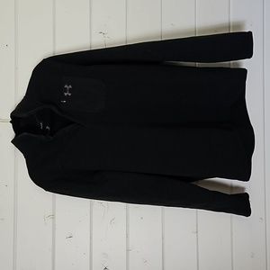 Like New! Men's L Under Armour 1/4 Button Down Fleece Sweater With Mock Neck.